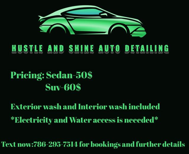 Hustle and Shine Auto Detailing