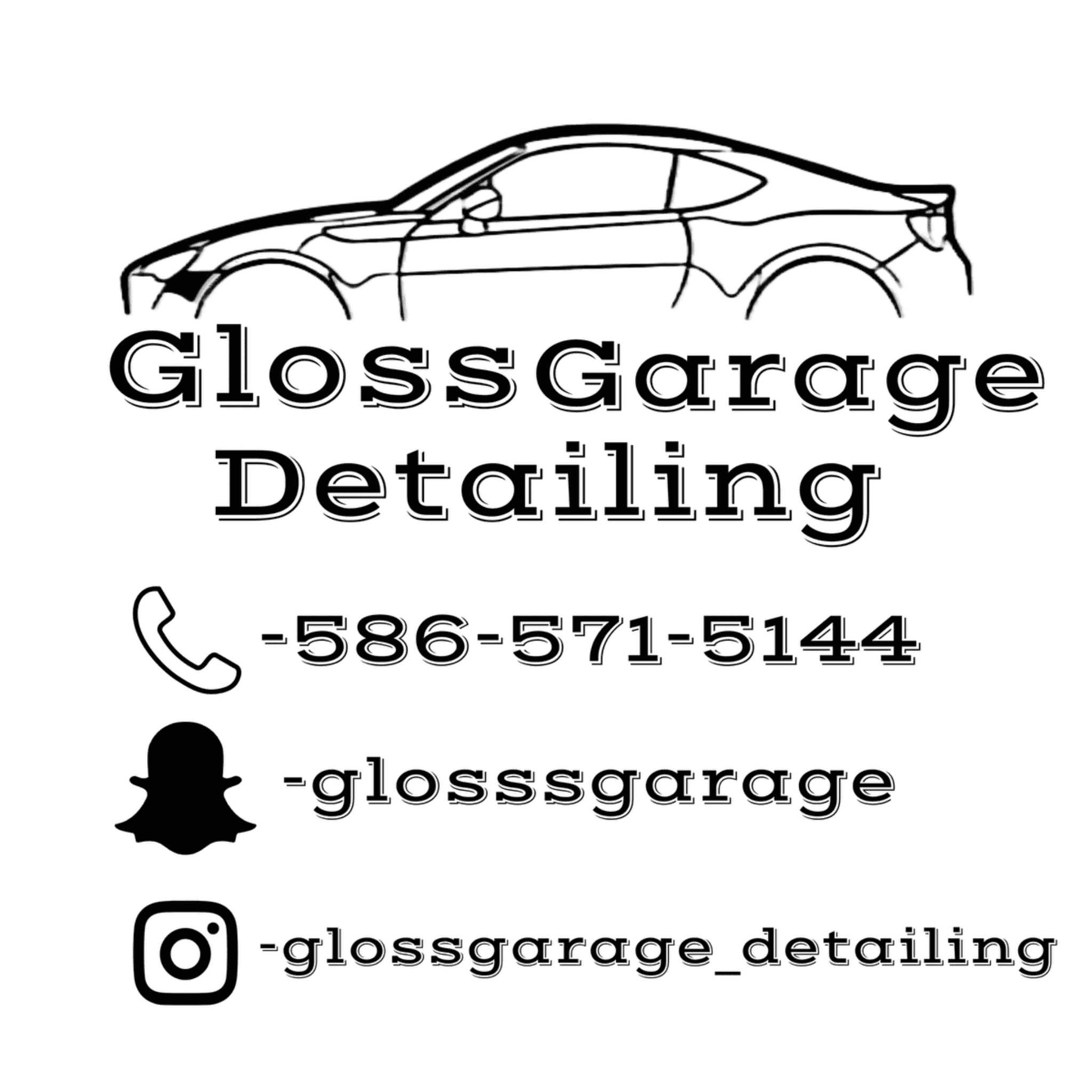 Gloss garage detailing